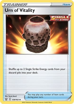 Urn of Vitality — SWSH05: Battle Styles Pokémon TCG card by Toyste Beach