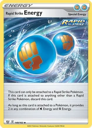 Rapid Strike Energy — SWSH05: Battle Styles