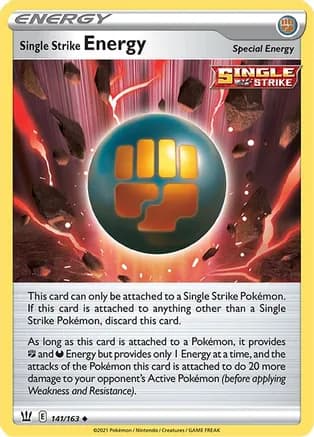 Single Strike Energy — SWSH05: Battle Styles
