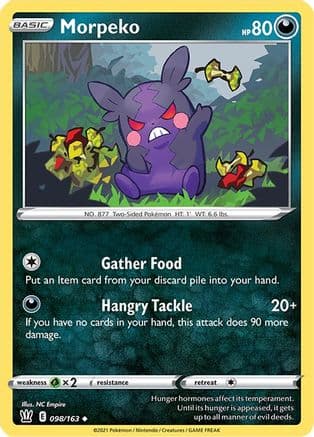 Morpeko — SWSH05: Battle Styles Pokémon TCG card by NC Empire
