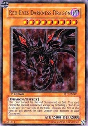 Red-Eyes Darkness Dragon — Yu-Gi-Oh! card