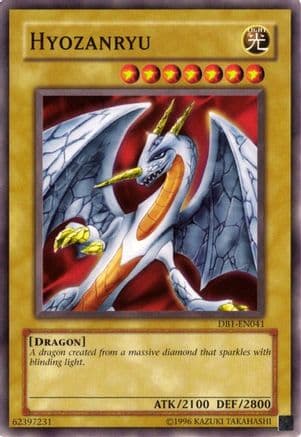 Hyozanryu — Dark Beginning 1 Yu-Gi-Oh! card by KAZUKI TAKAHASHI