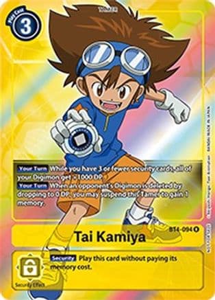 Tai Kamiya (Box Topper) — Great Legend