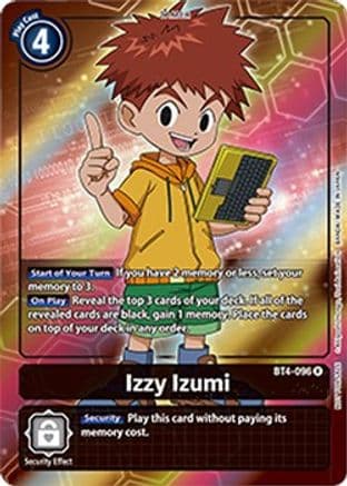 Izzy Izumi (Box Topper) — Great Legend