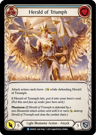 Herald of Triumph (Blue) — Monarch