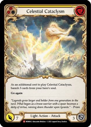 Celestial Cataclysm — Monarch Flesh and Blood card by Alexander Mokhov