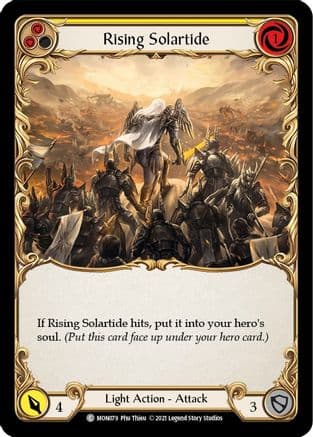 Rising Solartide (Yellow) — Monarch