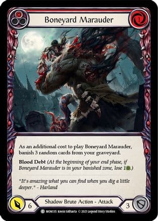 Boneyard Marauder (Red) — Monarch