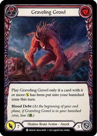 Graveling Growl (Red) — Monarch
