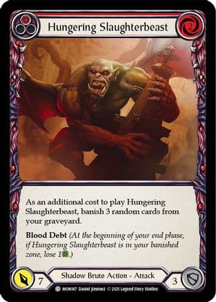 Hungering Slaughterbeast (Red) — Monarch