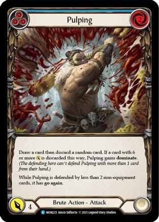 Pulping (Blue) — Monarch