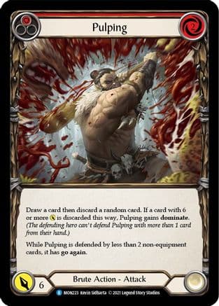 Pulping (Red) — Monarch