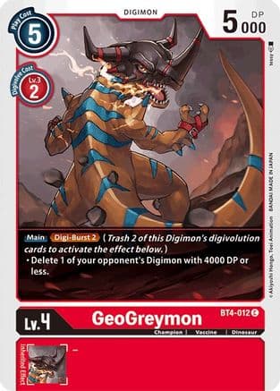 GeoGreymon — Great Legend