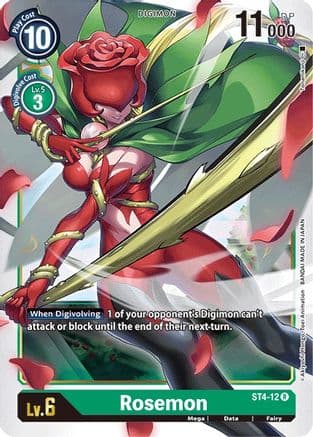 Rosemon — Starter Deck 04: Giga Green