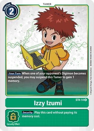 Izzy Izumi — Starter Deck 04: Giga Green