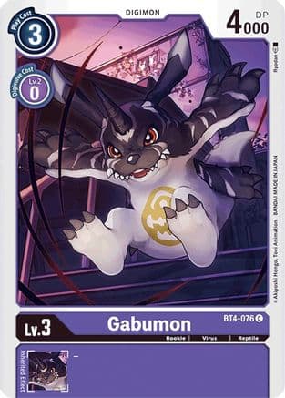 Gabumon — Great Legend Digimon Card Game card by Ryosuke