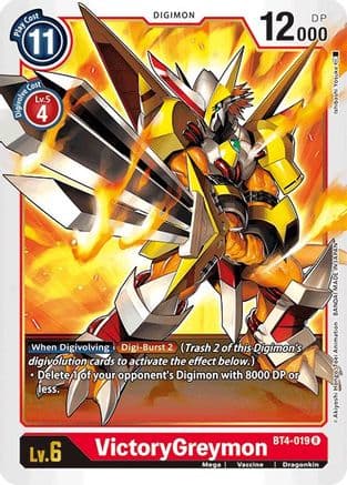 VictoryGreymon — Great Legend Digimon Card Game card by Akiyoshi Hoshino