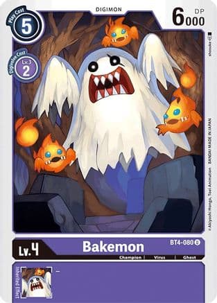 Bakemon — Great Legend Digimon Card Game card by shosuke