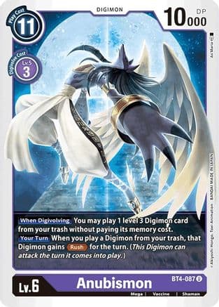 Anubismon — Great Legend Digimon Card Game card by As'Maria
