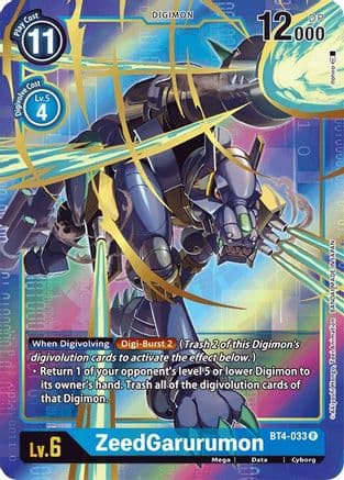 ZeedGarurumon (Alternate Art) — Great Legend