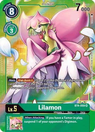Lilamon (Alternate Art) — Great Legend
