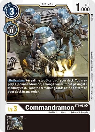 Commandramon — Great Legend