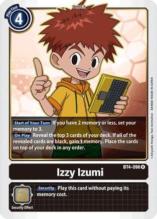 Izzy Izumi — Great Legend Digimon Card Game card by Akiyoshi Hongo, Toei Animation