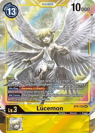 Lucemon (Alternate Art) — Great Legend