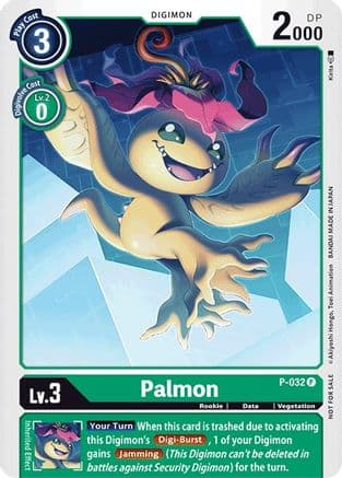 Palmon - P-032 — Digimon Promotion Cards