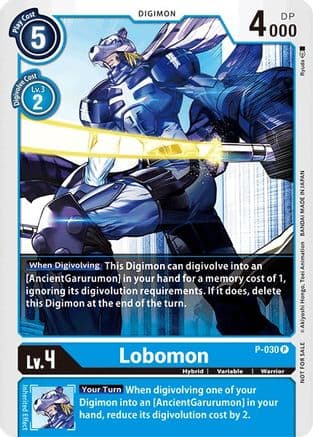 Lobomon - P-030 — Digimon Promotion Cards