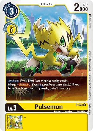 Pulsemon - P-028 — Digimon Promotion Cards