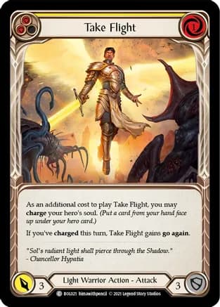 Take Flight (Yellow) — Blitz Deck: Monarch - Boltyn