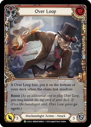 Over Loop (Red) - LGS032 — Flesh and Blood: Promo Cards