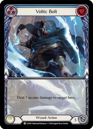 Voltic Bolt (Blue) - LGS043 — Flesh and Blood: Promo Cards