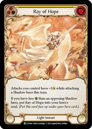 Ray of Hope - LGS044 — Flesh and Blood: Promo Cards