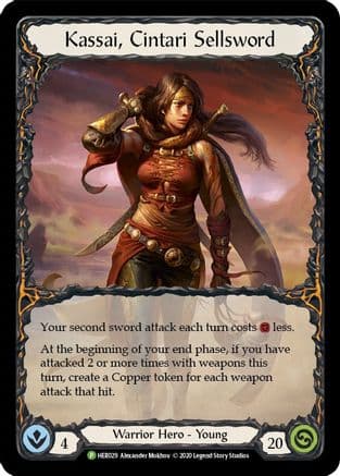 Kassai, Cintari Sellsword - HER029 — Flesh and Blood: Promo Cards