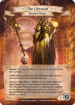The Librarian — Flesh and Blood card