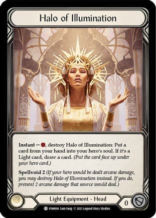 Halo of Illumination — Flesh and Blood card