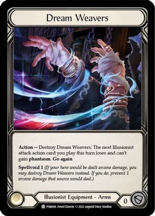 Dream Weavers — Blitz Deck: Monarch - Prism Flesh and Blood card by Pavel Chuvin