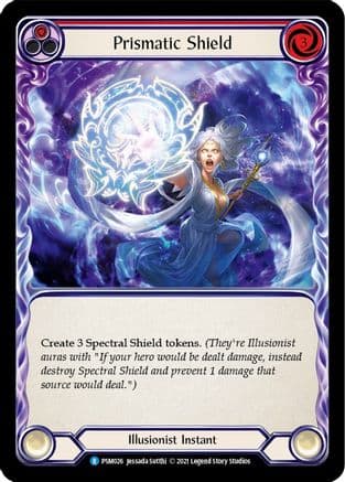 Prismatic Shield (Red) — Flesh and Blood card