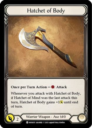 Hatchet of Body // Spectral Shield — Monarch
