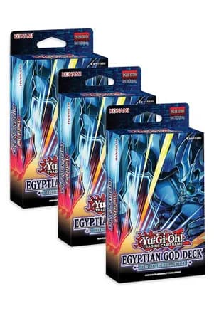 Egyptian God Deck: Obelisk the Tormentor [1st Edition] - Set of 3 — Egyptian God Deck: Obelisk the Tormentor