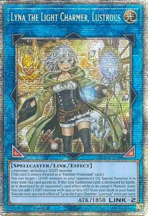 Lyna the Light Charmer, Lustrous (Starlight Rare) — Yu-Gi-Oh! card
