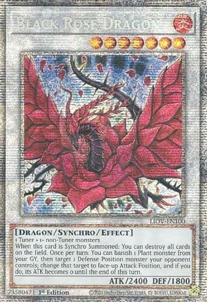 Black Rose Dragon (Starlight Rare) — Lightning Overdrive