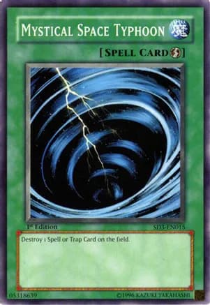 Mystical Space Typhoon — Structure Deck: Blaze of Destruction
