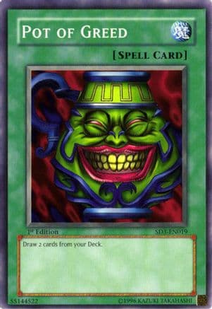 Pot of Greed — Yu-Gi-Oh! card