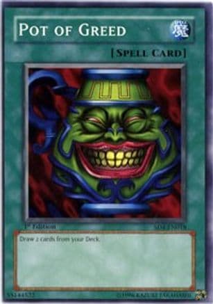 Pot of Greed — Yu-Gi-Oh! card