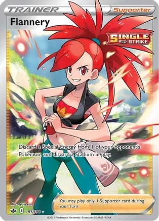 Flannery (Full Art) — SWSH06: Chilling Reign