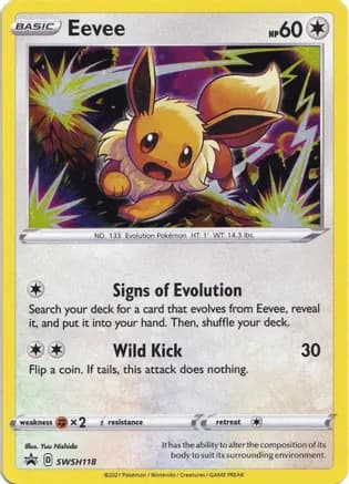 Eevee - SWSH118 — SWSH: Sword & Shield Promo Cards
