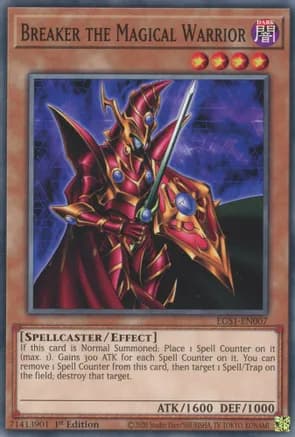 Breaker the Magical Warrior — Yu-Gi-Oh! card